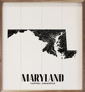 Maryland State Print